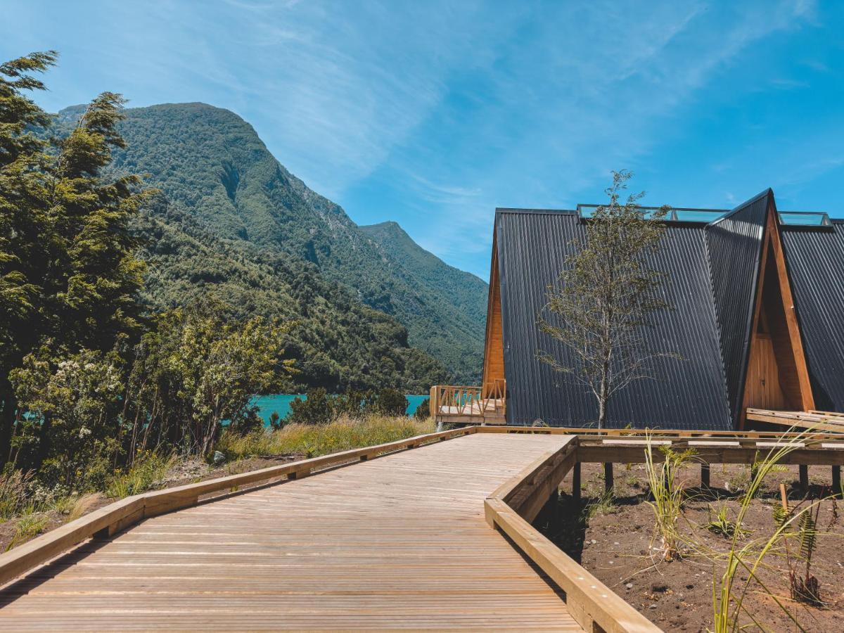 Tawa Refugio Del Puelo Hotel Puelo River Exterior foto